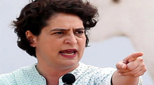 Priyanka Gandhi :  ఇందిరమ్మను తలపిస్తున్న ప్రియాంక గాంధీ.. కేసీఆర్ పై ఆగ్రహం