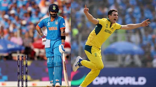 IND Vs AUS : వరల్డ్ కప్ ఫైనల్.. 16.2 ఓవర్ల తర్వాత బౌండరీ .. కోహ్లీ అవుట్..