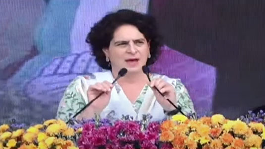 Priyanka Gandhi :  నిరుద్యోగంలో తెలంగాణ నంబర్ వన్.. బీఆర్ఎస్ సర్కార్‌కు కాలం చెల్లింది..