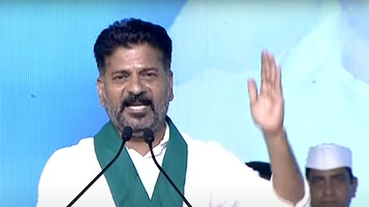 Revanth Reddy : మార్పుకావాలంటే.. కాంగ్రెస్ రావాలి.. బైబై కేసీఆర్.. రేవంత్ న్యూ స్లోగన్..