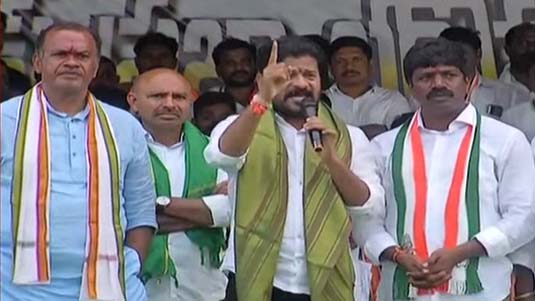 Nakrekal Congress Meeting : కాంగ్రెస్‌కు కోటి 50 లక్షల ఓట్లు.. రేవంత్ రెడ్డి ధీమా..