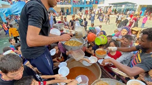 Gaza-Starvation : గాజాకు ఆకలిచావుల ముప్పు