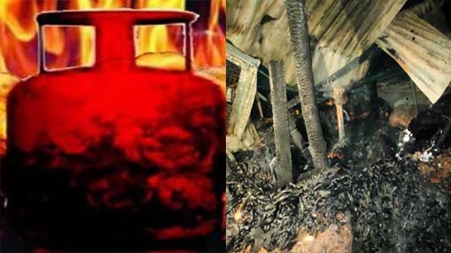 Gas Cylinder Blast : పేలిన సిలిండర్.. మహిళ సజీవదహనం..