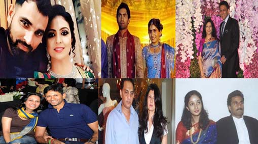 Cricketers marriages : క్రికెటర్ల ప్రేమలు.. పెళ్లిళ్లు.. పెటాకులు..