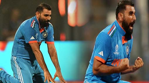 Mohammed Shami : 5 వికెట్లు వచ్చిన సంతోషంలో మోకాళ్లపై కూర్చున్నా: షమీ