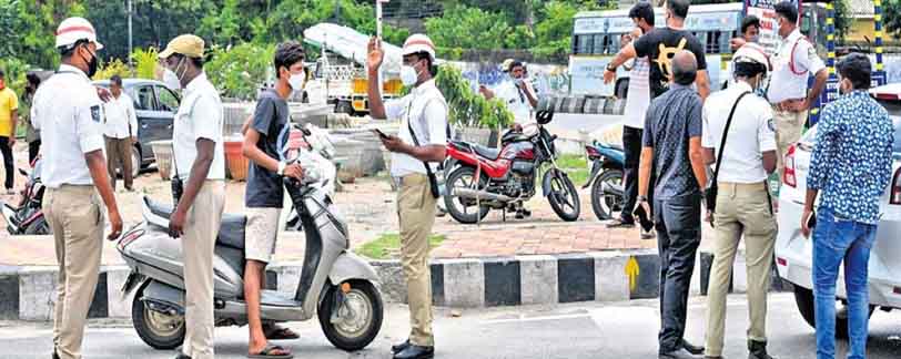 TS traffic challan offer