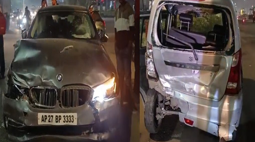 Hyderabad Crime: BMW కారు బీభత్సం.. స్పాట్ లో వ్యక్తి మృతి