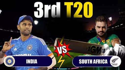 IND vs SA 3rd T20 : మూడో టీ 20 కూడా సేమ్ టు సేమ్ .. అదే వరుణుడు, అదే టాస్, పిచ్ అంతే!