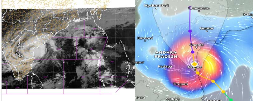 Michaung cyclone landfall update