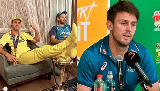 Mitchell Marsh : ఓరి ఈడి యాసాలో..! మొన్న కాలు, నేడు నోరు జారిన మార్ష్