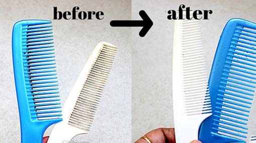 Comb Cleaning Tips : దువ్వెనలో మురికి తియ్యండిలా..