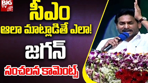 CM Jagan Shocking Comments : సీఎం ఆలా మాట్లాడితే ఎలా!జగన్ సంచలన కామెంట్స్