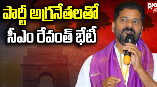 CM Revanth Reddy :  పార్టీ అగ్రనేతలతో సీఎం రేవంత్ భేటీ 