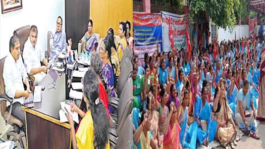 Anganwadi Strike : సమ్మె విరమించిన అంగన్వాడీలు.. నేటి నుంచి విధులకు హాజరు..