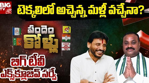 Tekkali : బిగ్‌ టీవీ ఎక్స్‌క్లూజివ్‌.. టెక్కలిలో కింగ్ ఎవరు..?