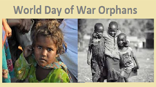 World Day for War Orphans : బాల్యాన్ని ఛిద్రం చేస్తున్న యుద్ధం..!