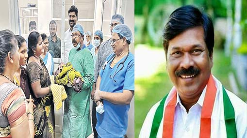 MLA Vamsi krishna : శిశువు మెడకు చుట్టుకున్న పేగు.. గర్భిణికి ప్రసవం చేసిన ఎమ్మెల్యే..