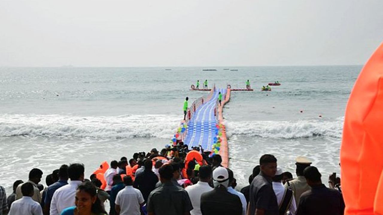 Floating Bridge In visakhapatnam