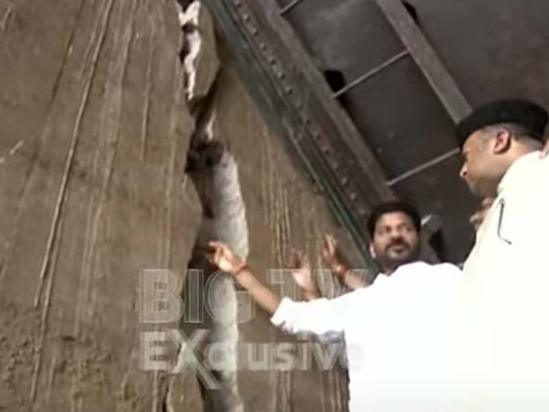 Medigadda Barrage Damage Facts : నాడు మేడిగడ్డ బ్యారేజ్ డ్యామేజ్ కాలేదని వాదన.. ఇప్పుడేమంటారు హరీష్ రావు..?