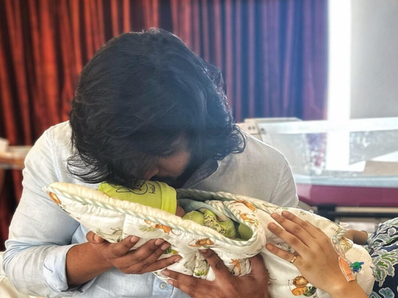 Nikhil Become a Father: హీరో నిఖిల్ తండ్రి అయ్యారు.. ఫొటో వైరల్