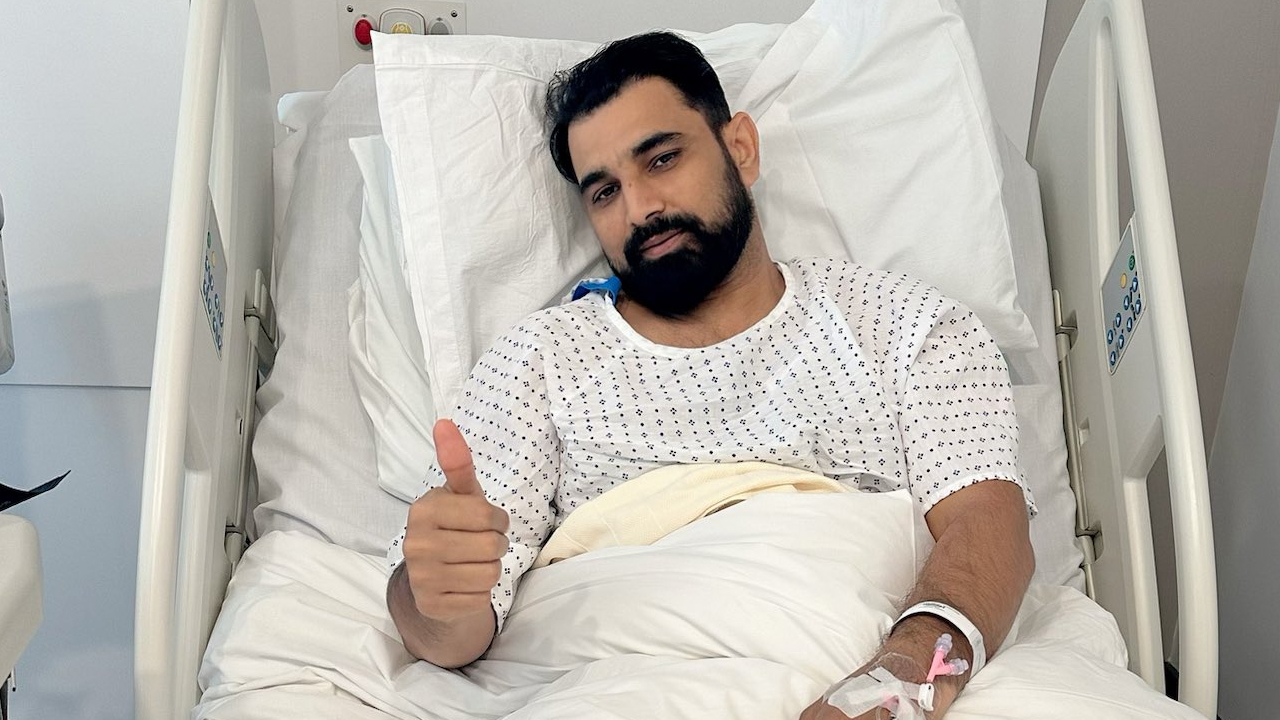Mohammed Shami After Surgery