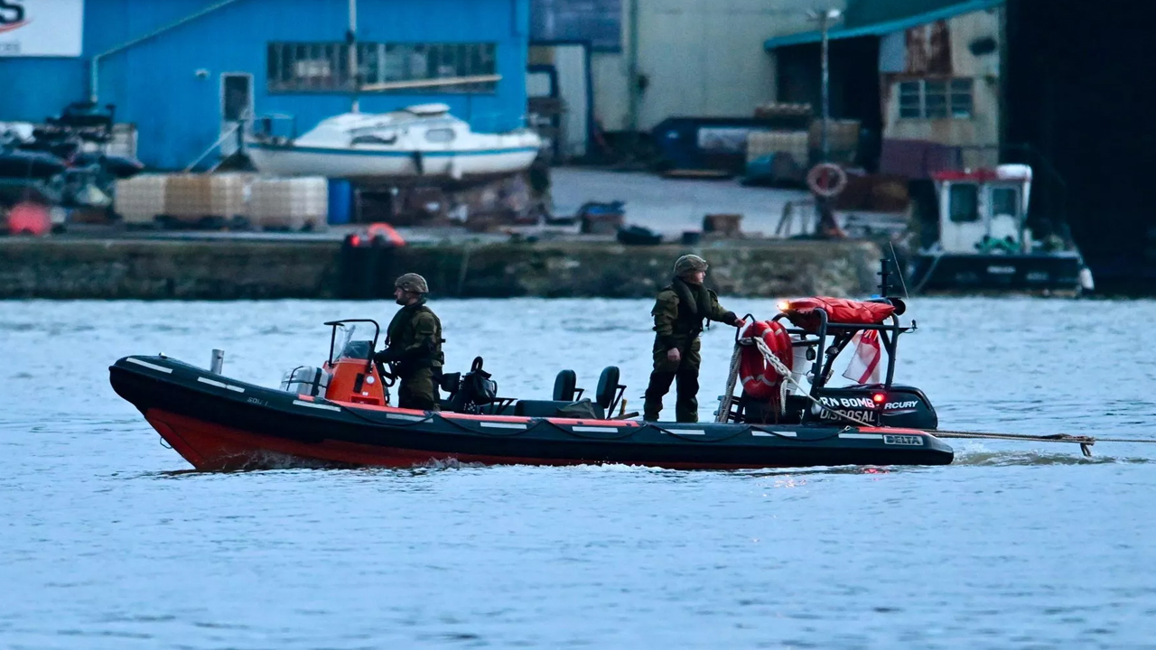 Plymouth unexploded WW2 bomb