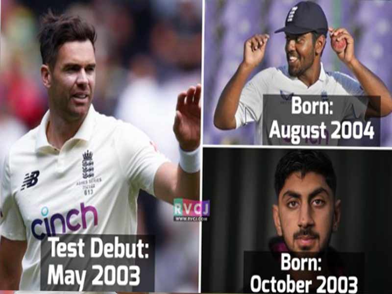 James Anderson : అతని అనుభవమంత లేదు.. వారి వయస్సు!