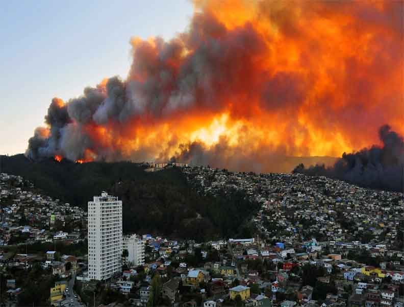 Chile Wildfires Update: ఆగని కార్చిచ్చు.. 112 మంది మృతి.. వందల మంది ఆచూకీ గల్లంతు!