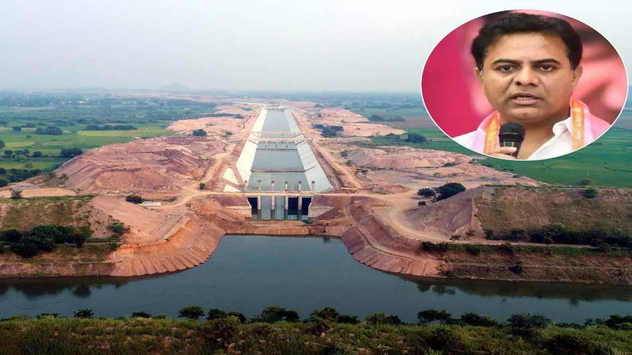 ktr on  Kaleshwaram Project