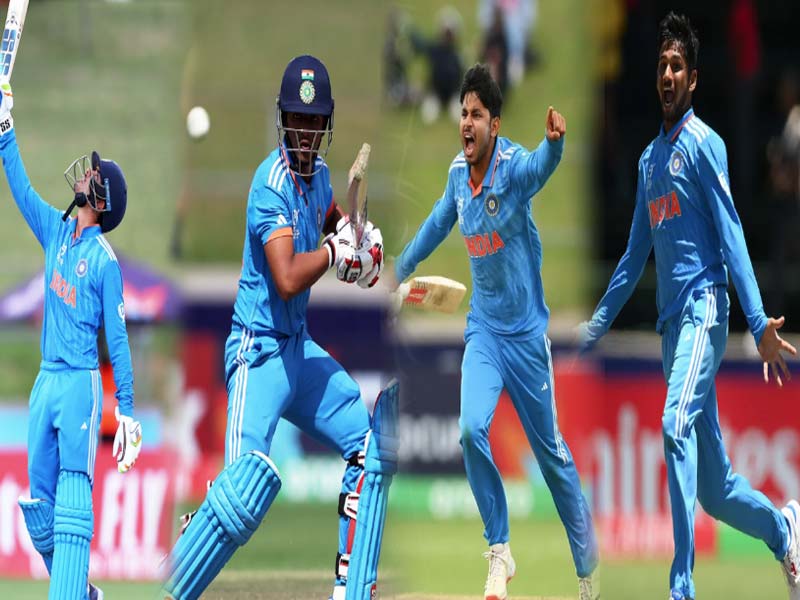 Under-19 World Cup: ఐసీసీ ప్రపంచకప్‌ జట్టు.. నలుగురు మన కుర్రాళ్లకు చోటు