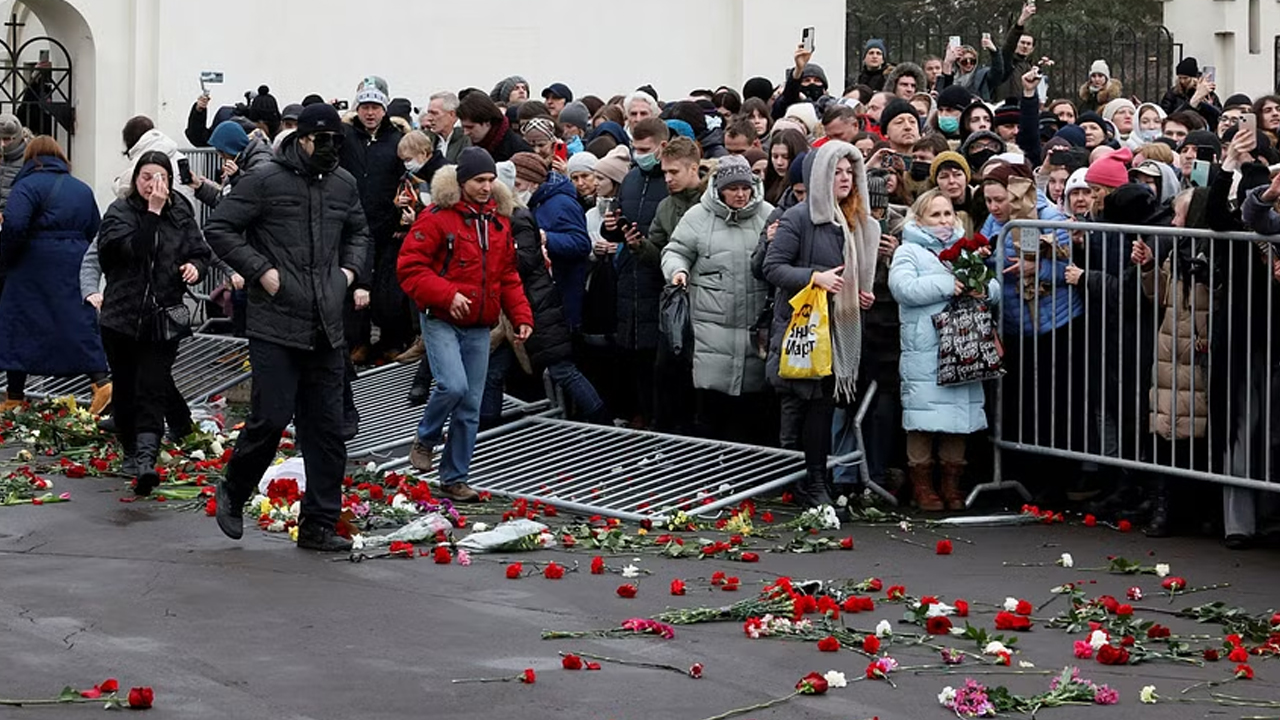 Alexei Navalny's funeral