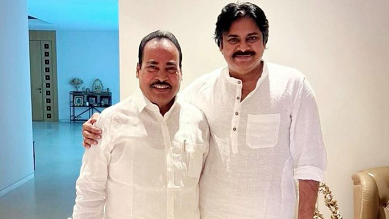 Chittoor MLA Arani Srinivasulu meet pawan Kalyan