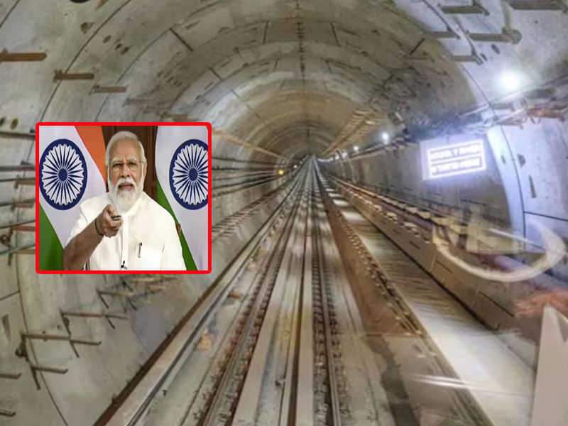 Underwater Metro Section: భారతదేశపు మొట్టమొదటి అండర్ వాటర్ మెట్రో..  ప్రారంభించిన ప్రధాని మోదీ..