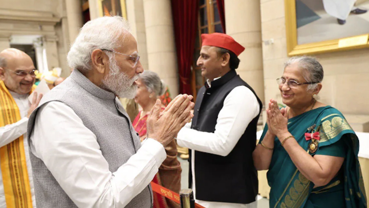 Sudha Murthy Nominated to Rajya Sabha