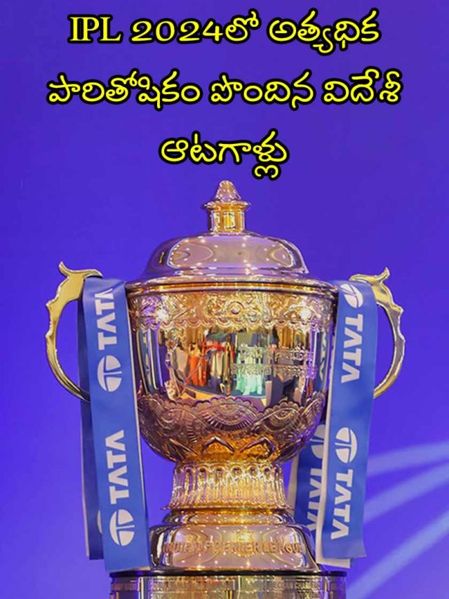 IPL 2024లో అత్యధిక పారితోషికం పొందిన విదేశీ ఆటగాళ్లు