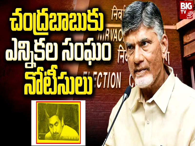 EC Notices to Chandra Babu: వైసీపీ ఫిర్యాదు.. చంద్రబాబుకు ఎన్నికల సంఘం నోటీసులు