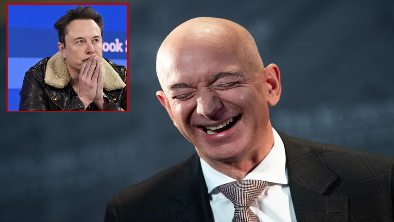 Amazon Founder Jeff Bezos Overtakes Tesla CEO