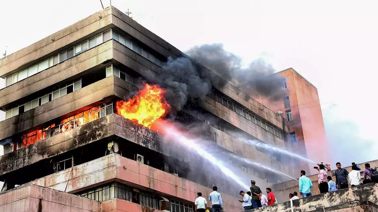 Fire Accident in Bhopal Secretariat Building