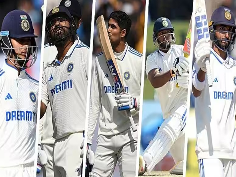 Indian Cricket Team Players: 15 ఏళ్ల తర్వాత.. టాప్ ఆర్డర్ రికార్డ్ బ్రేక్ ఐదుగురు ఆఫ్ సెంచరీలు