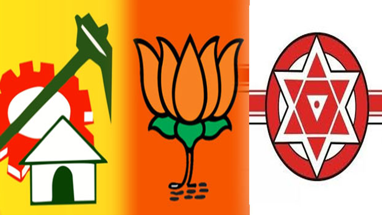 TDP-BJP-Janasena Alliance Seats