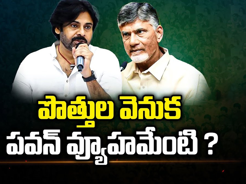 Pawan Kalyan: పొత్తుల వెనుక పవన్ వ్యూహమేంటి ?