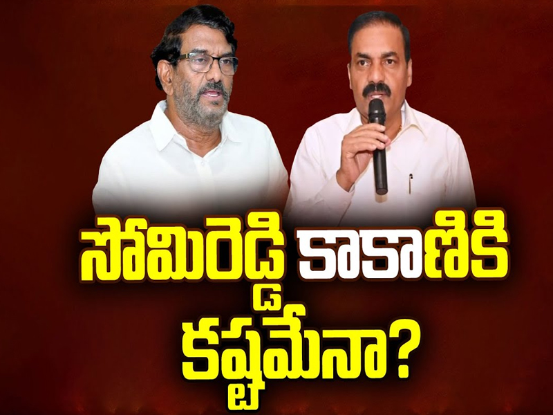 Somireddy Vs Kakani Govardhan Reddy : సోమిరెడ్డి కాకాణికి కష్టమేనా?