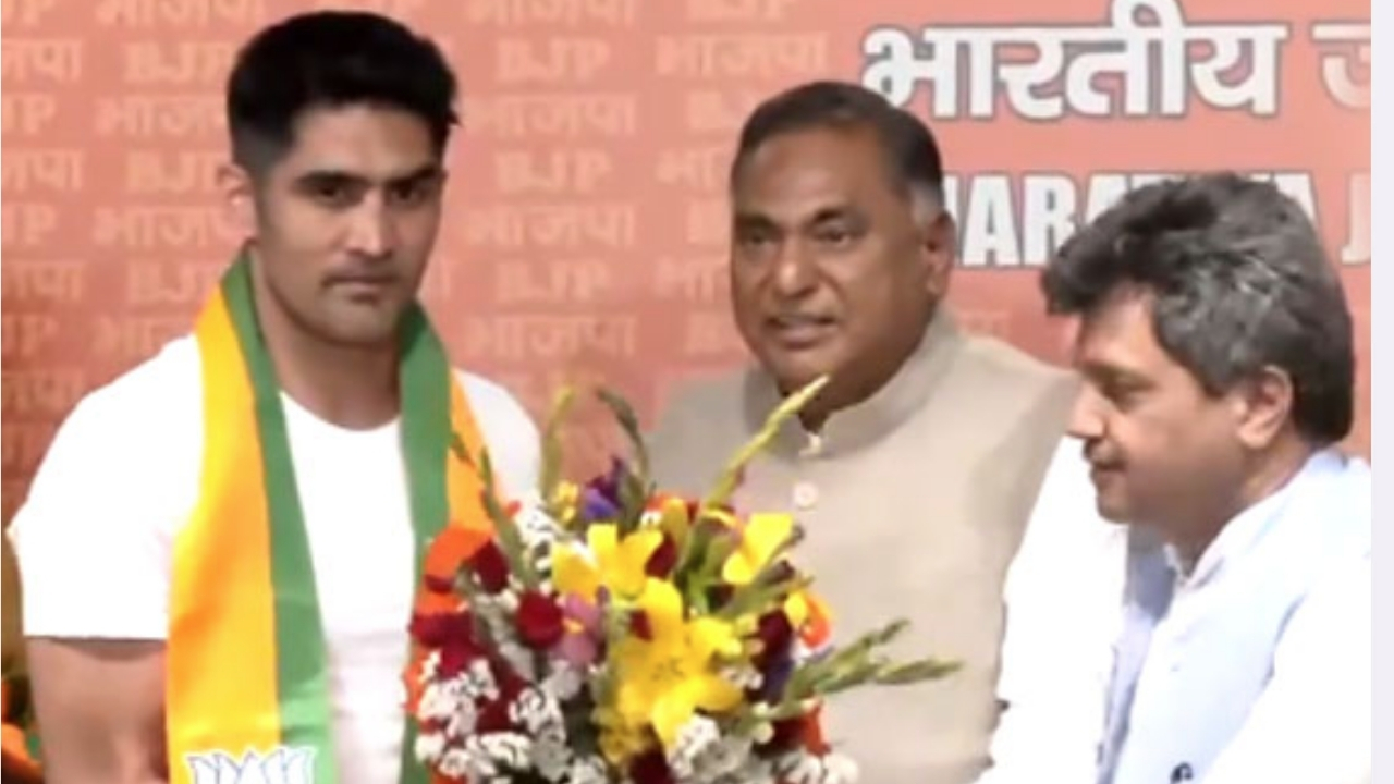 Boxer Vijender Singh Joins BJP