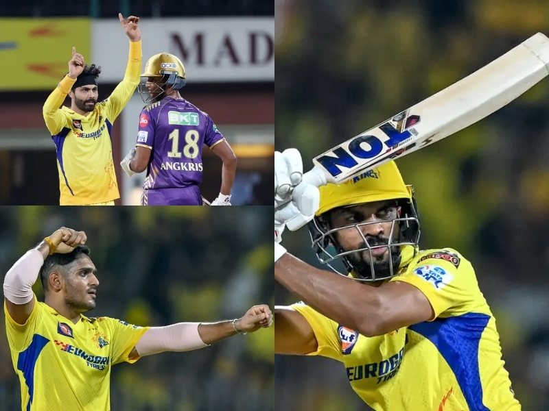 CSK Won By 7 Wickets: రుతురాజ్ కెప్టెన్ ఇన్నింగ్స్.. కోల్‌కతాకు తొలి ఓటమి..!