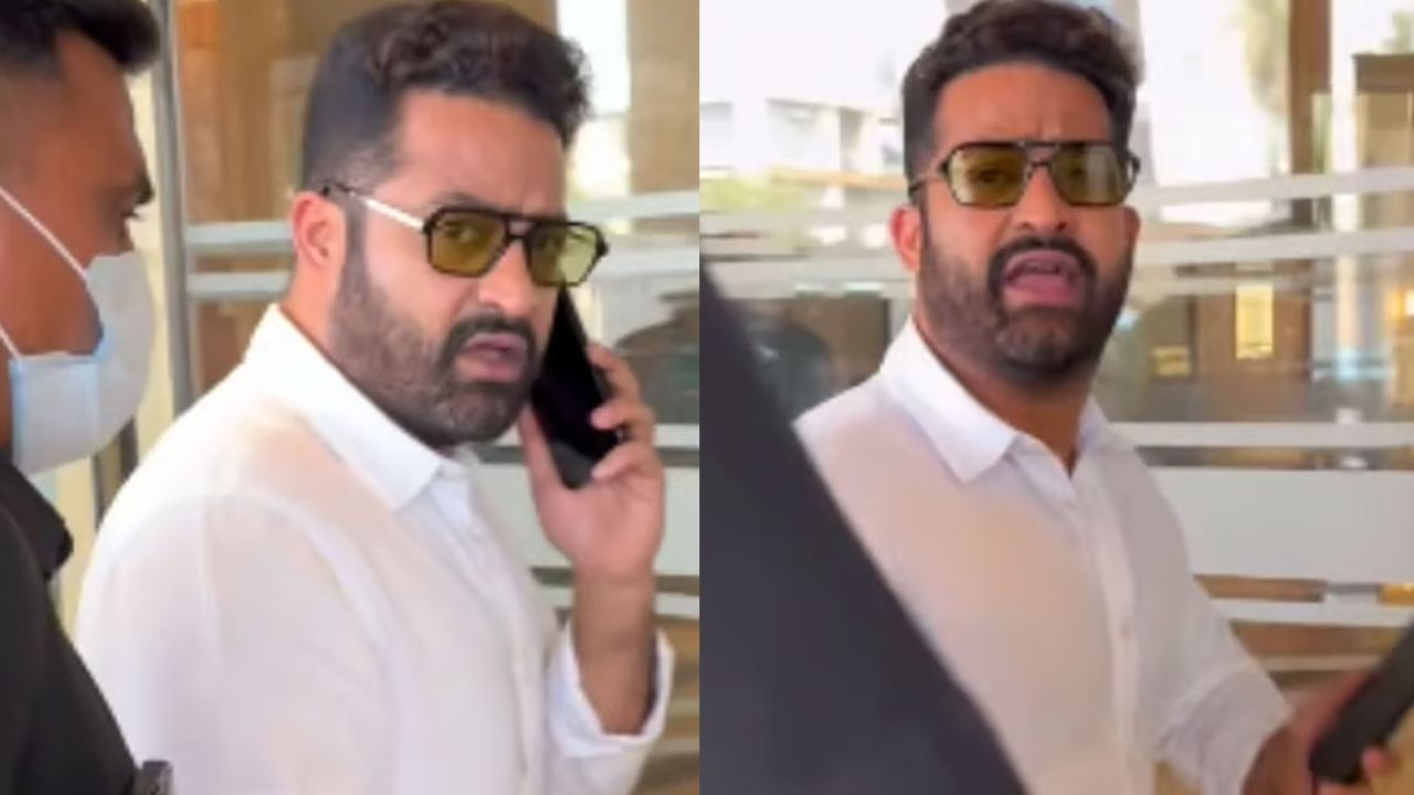 Jr NTR Fires On Photographers: జూనియర్ ఎన్టీఆర్ ఆగ్రహం.. వైరలవుతున్న వీడియో!