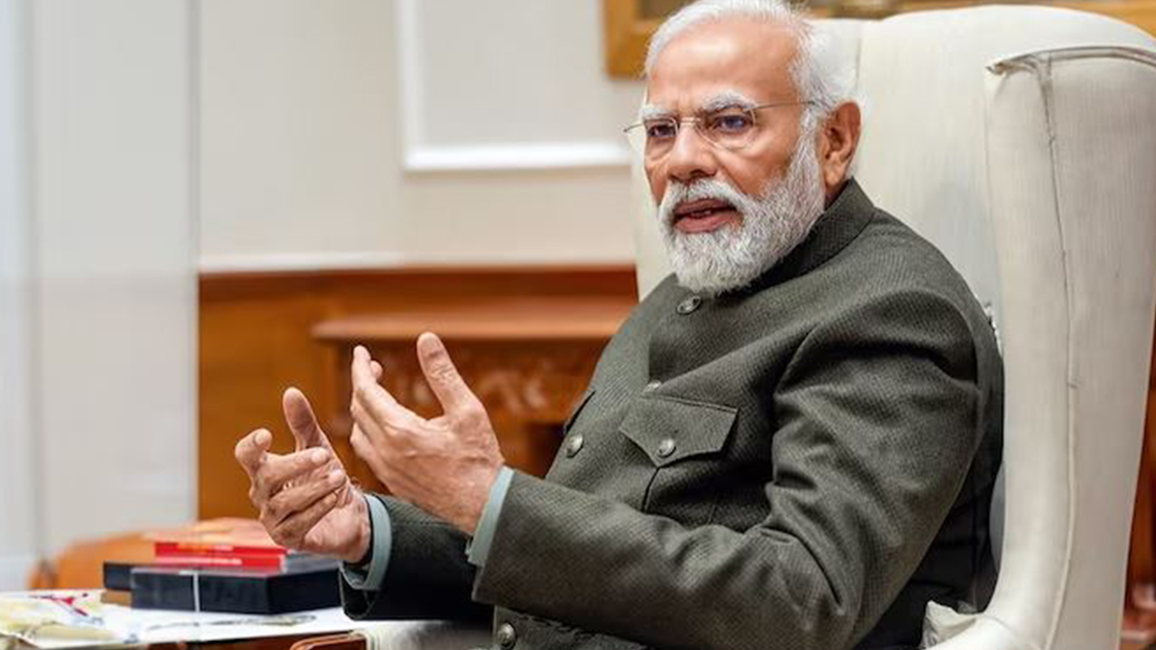 Modi open talk: విపక్షాలకు కౌంటర్, కేవలం మూడు శాతమే