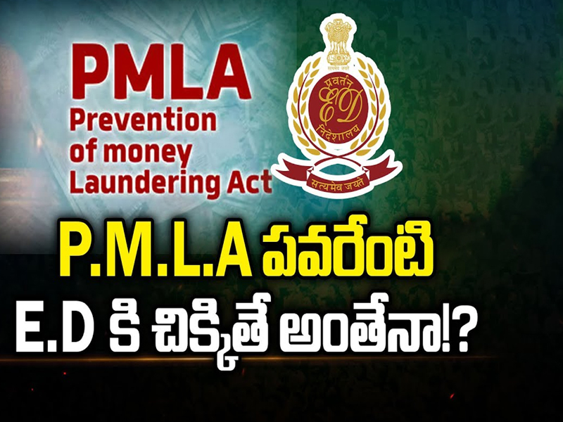 Power of P.M.L.A : PMLA పవరేంటి ? ఈడీకి చిక్కితే అంతేనా ?