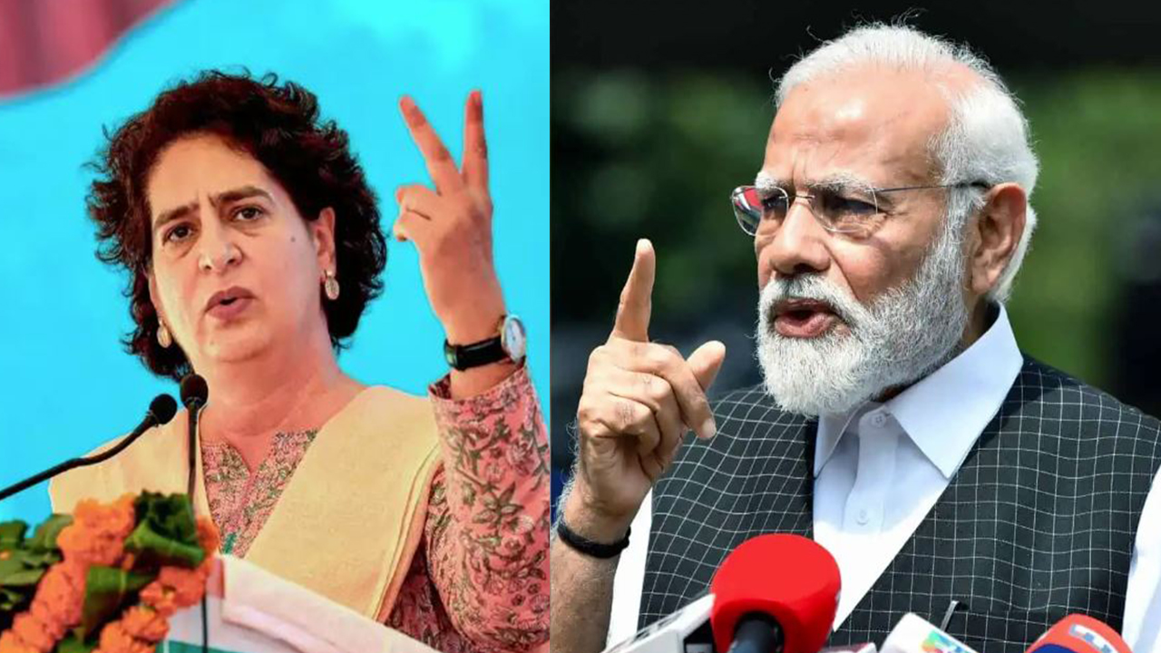 Priyanka attack on Modi on Obsence video: చిక్కుల్లో బీజేపీ, ఆ వీడియోల మాటేంటి?