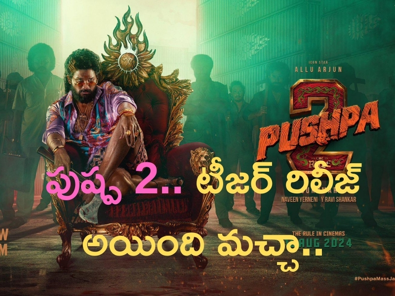 Pushpa 2 Teaser: జాతర గెటప్.. జాతర సీన్లు.. జాతర యాక్షన్.. జాతర గెటప్ లో అల్లు అర్జున్.. గూస్‌బంప్స్ తెప్పిస్తున్న టీజర్