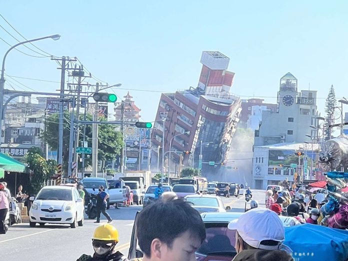 Taiwan Strongest earthquake in 25 years hits